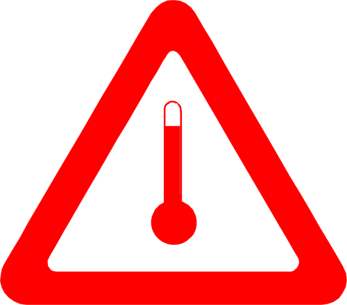 Stoffe, die in erwärmtem Zustand befördert werden