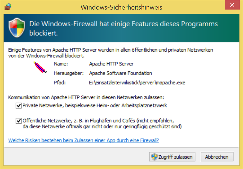 Firewall EinsatzleiterwikiStick